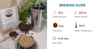 South Indian Filter Coffee (Kaapi) Brewing Guide