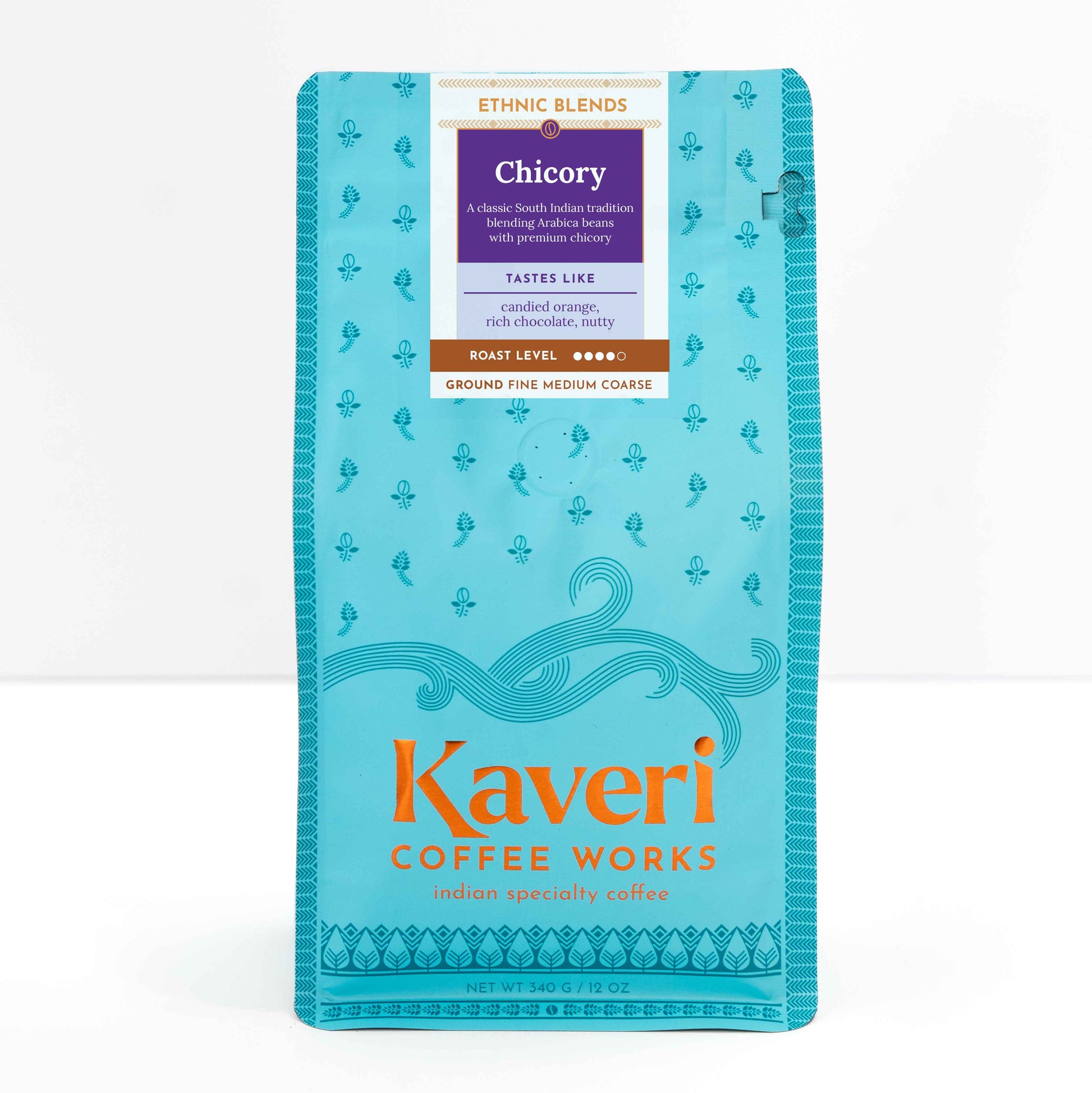 Single origin, Specialty Indian Coffee. Rich and creamy, Arabica and Chicory blend