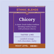 Single origin, Specialty Indian Coffee. Rich and creamy, Arabica and Chicory blend