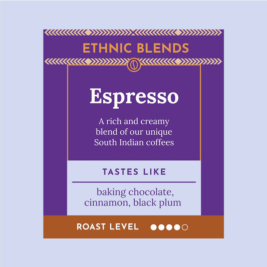 single origin espresso blend, monsooned malabar, specialty indian coffee