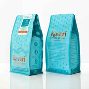 Single origin, Specialty Indian Coffee. Tasting notes include peanut brittle, malt chocolate with a citrus aftertaste.